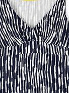 Boden Easy Vest, Navy Painterly Stripe 34766717