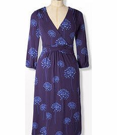 Boden Edie Dress, Grape Alium,Midnight Painted Floral