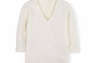 Boden Effortless Jumper, Blue,White,Indigo Wash,Soft