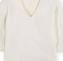Boden Effortless Jumper, White 34730499