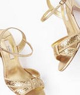 Elegant Party Heel, Gold Glitter 34173047