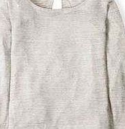 Boden Elegant Shimmer Jumper, Silver 34731216