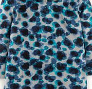 Boden Eliza Top, Blue Watercolour Spot 34309849
