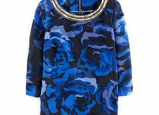 Boden Embellished Eliza Top, Black,Red,Blue Painted