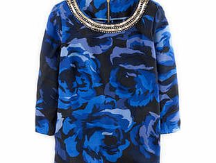 Boden Embellished Eliza Top, Black,Red,Grey Painted