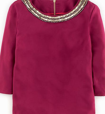 Boden Embellished Eliza Top, Damson 34318097