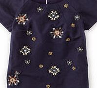 Boden Embellished Floral Top, Blue 34319244