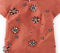 Boden Embellished Floral Top, Copper 34319335