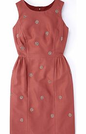 Boden Embellished Spot Dress, Pink Bronze 34318998