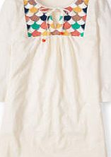 Boden Embroidered Bib Top, White 34641761