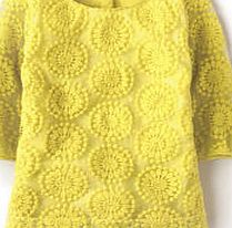 Boden Embroidered Flower Top, Zest 34144337