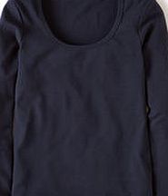Boden Essential Scoop Neck Tee, Blue 34883488