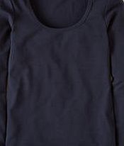 Boden Essential Scoop Neck Tee, Blue 34883496
