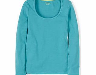 Boden Essential Scoop Neck Tee, Capri
