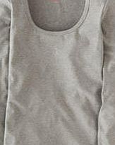 Boden Essential Scoop Neck Tee, Grey Marl 34292722