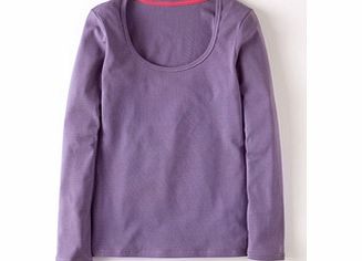 Boden Essential Scoop Neck Tee, Mauve 34007716