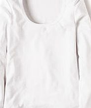 Boden Essential Scoop Neck Tee, White 34864611