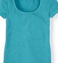 Boden Essential Short Sleeve Tee, Capri Blue 34672725