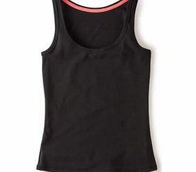 Boden Essential Vest, Black,Tutti Fruitti,Peach/