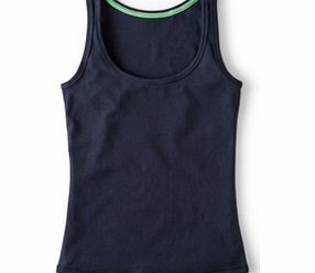 Boden Essential Vest, Blue,Navy/Ivory,Capri