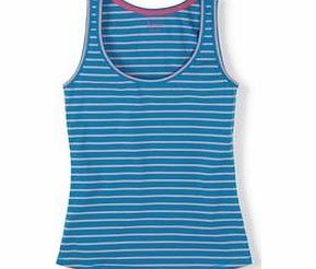 Boden Essential Vest, Bright Cyan/Pink Lemonade,Tutti
