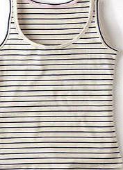 Boden Essential Vest, Ivory/Navy 33996315