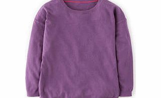 Boden Everyday Jumper, Blue Retro Rose,Placid