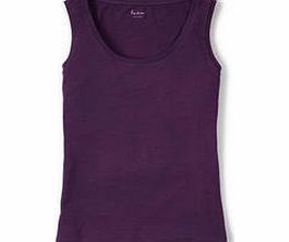 Boden Everyday Vest, Blackcurrant,White,Blue 34638932