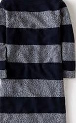 Boden Evie Knitted Dress, Navy/Ivory 34038984