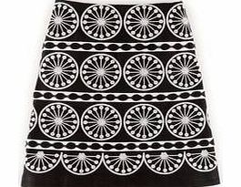 Boden Fancy Embroidered A-line, Pink,Black and Cream