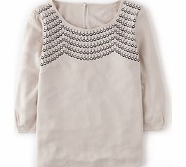 Fancy Embroidered Top, Cream 34317040