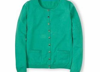 Boden Favourite Cardigan, Black,Leafy