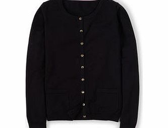 Boden Favourite Cardigan, Bright Cyan,Leafy