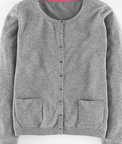 Boden Favourite Cardigan Grey Boden, Grey 34699512