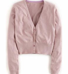 Boden Favourite Cropped Cardigan, Black,Light