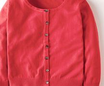 Boden Favourite Cropped Cardigan, Hibiscus 34033050