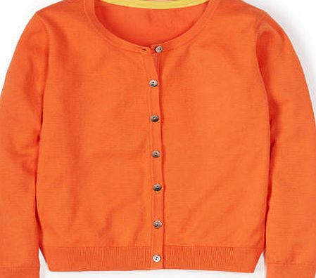 Boden Favourite Cropped Cardigan, Orange 34702217