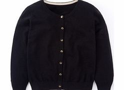 Boden Favourite Cropped Crew Neck, Black,Red,Yellow