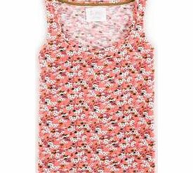 Boden Festival Vest, Peach Ditsy Print 34430165