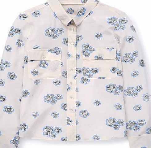 Boden Fleur Silk Shirt Ivory Boden, Ivory 34736967