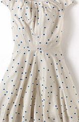 Boden Flowershow Dress, Ivory Dotty Spot 34147801