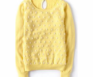 Boden French Knot Jumper, Primrose,Fruit