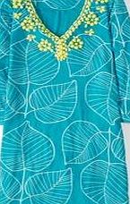 Boden Freya Tunic, Kingfisher Retro Leaf 34776948
