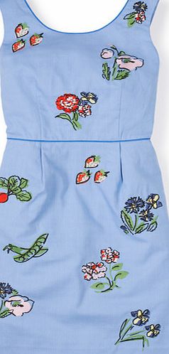 Boden Fruity Fun Dress Blue Boden, Blue 34668194