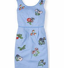 Boden Fruity Fun Dress, Hazy Blue,Neutral 34668186