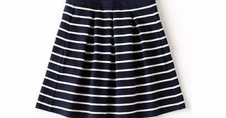 Boden Full Ponte Skirt, Navy/Ivory,Navy/Bright