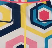 Boden Fun Sixties Mini, Blue Hexagon 34689489