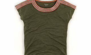 Boden Fun Summer Tee, Spruce,Ecru 34429373
