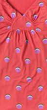 Boden Gathered Detail Tunic, Pink Lady Disc Spot