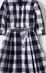 Boden Gingham Shirt Dress, Blue Violet Gingham 34132860